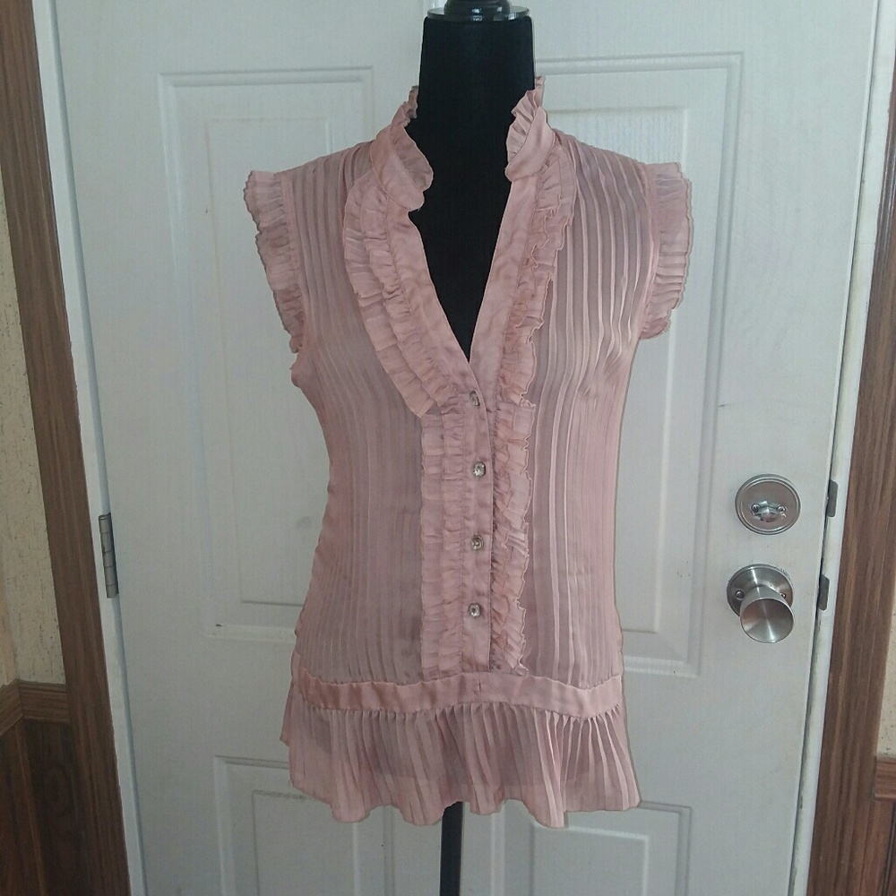 Pink blouse